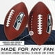 thumbnail image 3 of Fútbol americano Franklin Sports NFL Seattle Seahawks, talla juvenil, 3 of 8