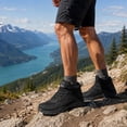thumbnail image 4 of Alpine Swiss Brent Men's Lightweight Hiking Boots | Durable Outdoor Walking Shoes with Enhanced Grip & Comfortable Fit (RUNS LARGE – Size Down), 4 of 8