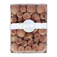 thumbnail image 2 of 42-Pack Velvet Christmas Ball Ornaments Set, Flocked Hanging Baubles, Assorted Sizes, Xmas Tree Holiday Decor, 2 of 8