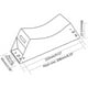 thumbnail image 3 of Cylinder Mounted Bracket Gas Cylinder Bracket Durable Abs Gas Cylinder Holder For Motorhome Rv ,blu, 3 of 4