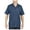 Dark Navy, variant on LS535NV S Men's Navy Poly/Cotton SS Industrial Work Shirt - S