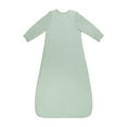thumbnail image 3 of Love to Dream Long Sleeve Sleep Bag Wearable Blanket Organic Cotton Fleece 1.5 TOG, 18-36M Olive Twigs, 3 of 10