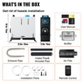 thumbnail image 6 of VEVOR Diesel Air Heater 8KW 12V All In One LCD Thermostat Boat Motorhome Truck Trailer, 6 of 9