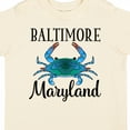 thumbnail image 4 of Inktastic Baltimore Maryland Vacation Blue Crab Boys or Girls Toddler T-Shirt, 4 of 5