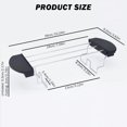 thumbnail image 4 of Rack Calentamiento Tostador de Acero Inoxidable Rejilla Plegable Anti-escalves para 2 Rodajas, 4 of 7