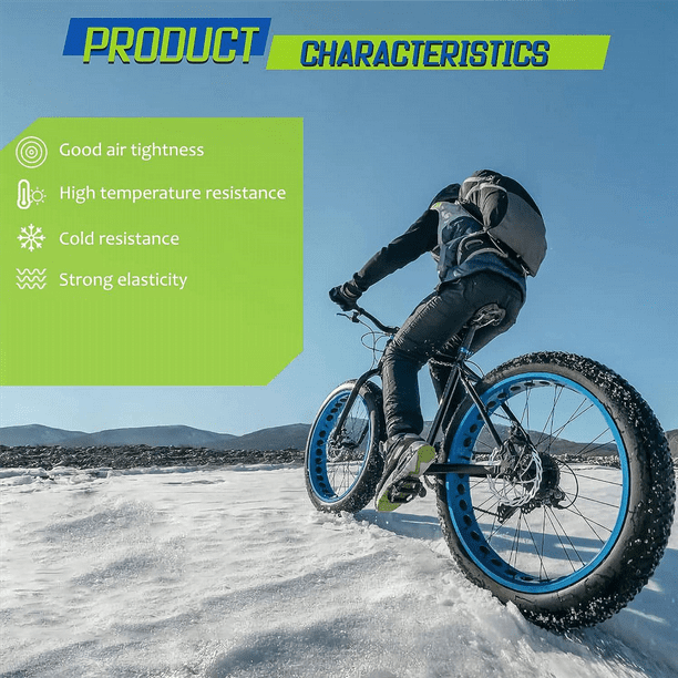 Chambre à Air 20x4.0 Pour Vélo électrique Et VTT – Valve Schrader 32 Mm – Costaude, Anti-crevaison !