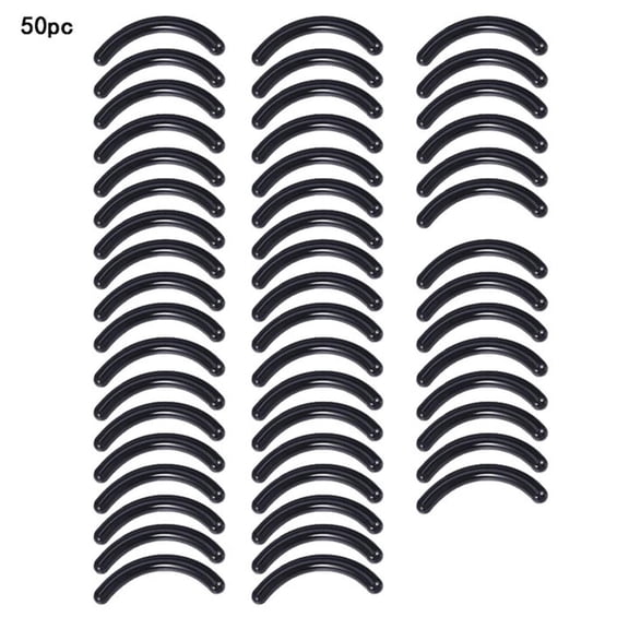 Eyelash Curler Replacement Rubber Strip 50pc Silicone Elastic for Eyelash Curler Beauty Tool Gentle Grip
