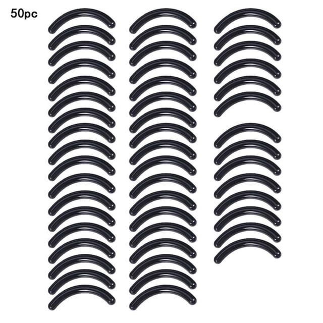 Eyelash Curler Replacement Rubber Strips - Elastic Silicone Rubber - 50pcs Pack - Beauty Tool