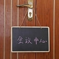 thumbnail image 2 of Hemoton 36 pcs Hanging Chalkboard Sign Blackboard Chalkboards Message Signs Place Table Board for Wedding Party, 2 of 8