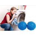 thumbnail image 2 of Chainplus Boules de Séchage Réutilisables pour Adoucir et Duveteux, Bleu, Lot de 5, 2 of 6