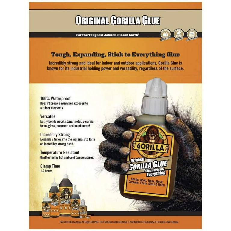 Gorilla Glue on X: Gorilla Wood Glue is incredibly water resistant and  dries a natural color that offers a seamless bond line for your projects.  #projectoftheday #diywoodwork #carpenterlife #woodworkersofinstagram  #woodworkingmom #contractorsofinsta