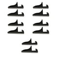 thumbnail image 2 of 10 Pièces Chevalet Stands Plat Photo Cadre Support Stand Présentoir Support Rack Noir_S, 2 of 8