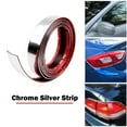 thumbnail image 1 of Chrome Silver Molding Trim Auto Body Decorate Protect Strip Various Length&Width, 1 of 6