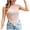 Beige, variant on Lindreshi Tank Tops for Women Women's Casual Fashion Knitting Color Contrast Bandage Backless Tank Tops