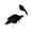 1 Pc - 1, variant on Halloween Black Crows Feathered Crows Realistic Looking Ravens Large Handmade Black Crow for Halloween Decoration Party Supplies
