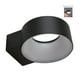 thumbnail image 2 of Lampara Sobreponer En Muro Exterior Negro 8w Luz Suave Cálid Tecnolite, 2 of 5