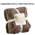 thumbnail image 3 of Dienrx Clearance Thick Flannel Blanket, Home Sherpa Fleece Blanket, Blanke Wool Flannel Lamb Blanket Blanket Double Gift Leisure Eveluo Composite Thickened Blanket Home Textiles, 3 of 9