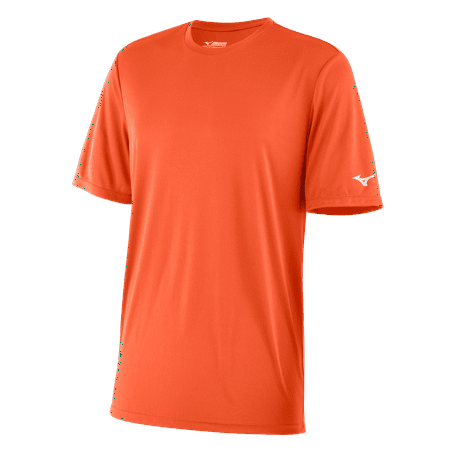 UPC: 0889961542824 | Mizuno Mizuno Nxt Short Sleeve Tee Size Large Orange (2020)