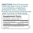 thumbnail image 2 of Metabolic Maintenance L-Glutamine Powder - Delivers 1000 mg Pure Unflavored Amino Acid - Supports Gut Integrity, Muscle Recovery & Energy Balance - 500 Servings - 500g - Powder, 2 of 5