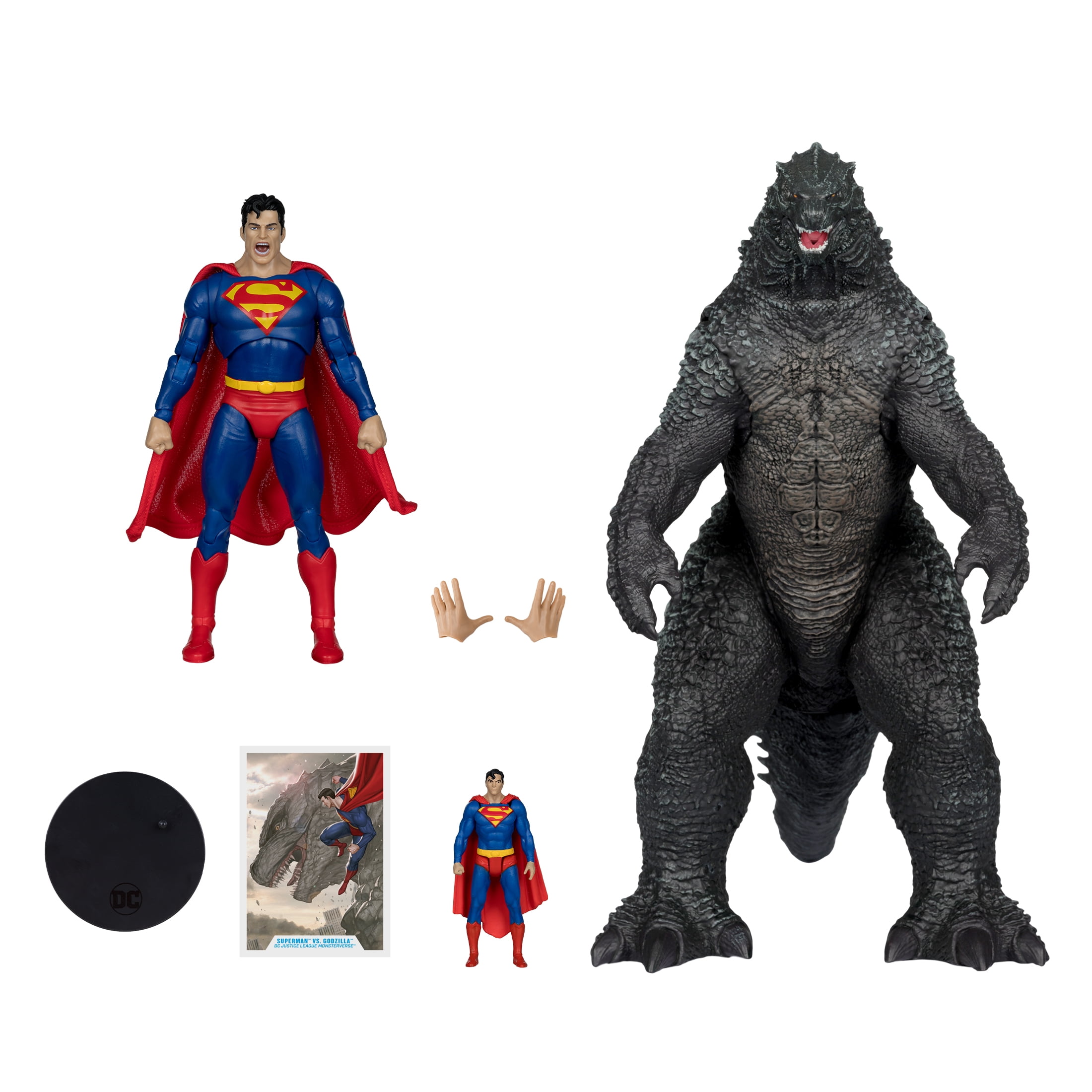 Superman vs. Godzilla (DC Multiverse: Justice League vs. Godzilla vs. Kong) 2PK - McFarlane Toys