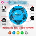thumbnail image 2 of 3pz Balon Fútbol Azteca No5 Adulto Panel 32 Reforz Todo Terreno,  Azul, 2 of 7