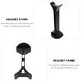 thumbnail image 3 of WRITWAA 1Pc Black ABS Desktop Headset Holder Practical Stand for Organized Storage, 3 of 8