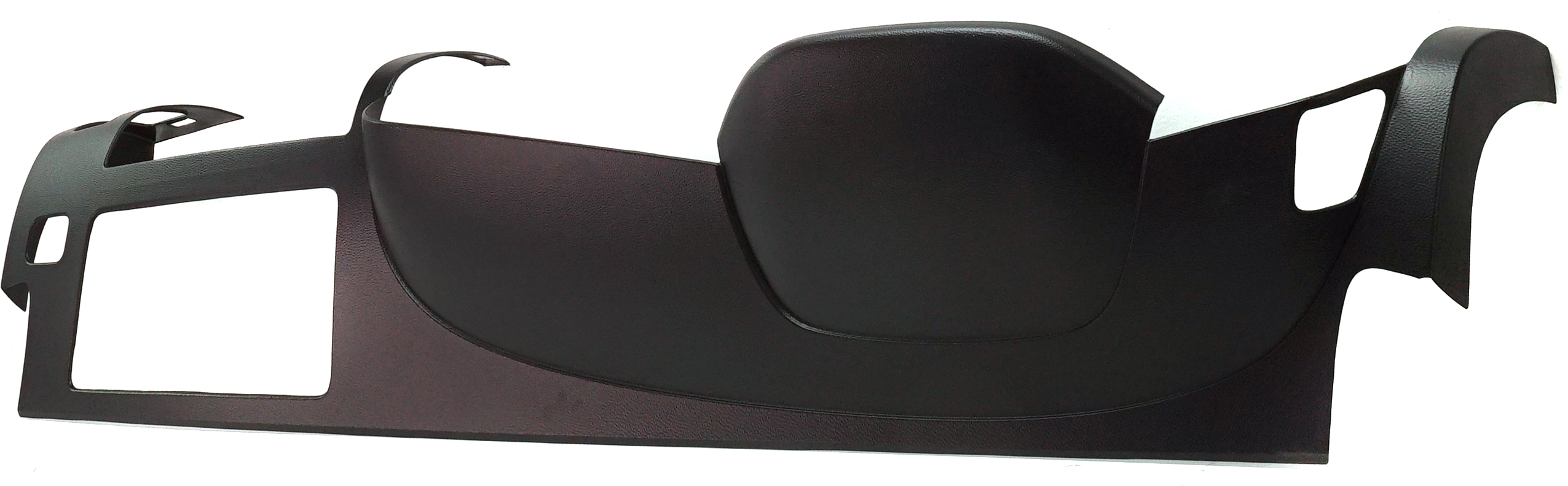 Dash Cover Compatible with 2007-2013 GMC Sierra 1500 Chevrolet Silverado ABS Thermoplastic Black