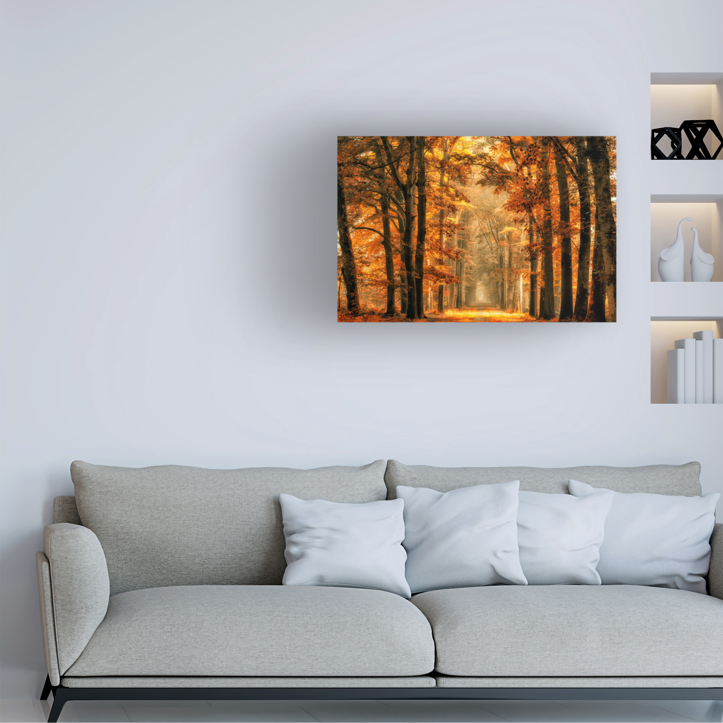 Lars van de 'Exit The Portal' Canvas Art