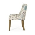 thumbnail image 6 of GDF Studio Gladwin Contemporary Fabric Dining Chairs, Set of 4, Light Beige, Blue, and Natural, 6 of 7