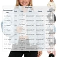 thumbnail image 3 of CYRBOKO Girls Puffer Jackets, Long Sleeve Lightweight Lapel Zip Up Winter Outerwear Black Size 10-12 T, 3 of 5