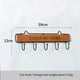 thumbnail image 5 of Coat Rack Wall Mounted,5 Coat Hooks for Hanging Coats,Wall Coat Rack with Hooks Coat Hanger Wall Mount for Clothes C, 5 of 5