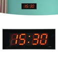 thumbnail image 4 of Reloj De Pared Digital 100-240V Reloj Colgante Electrónico Preciso Hermoso Para Oficina Para Biblioteca ANGGREK Otros, 4 of 8