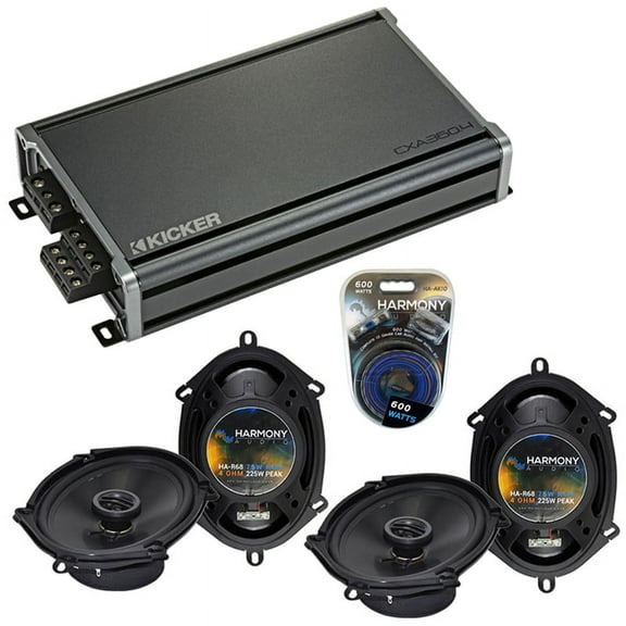 Fits BMW 5 Series 1990-1996 Factory Speaker Replacement Harmony (2)R68 & CXA3604