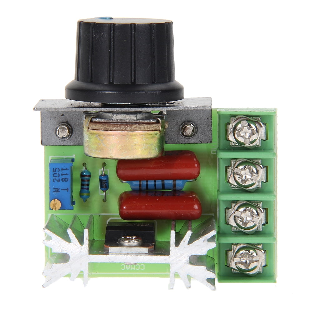 1500W 220V Adjustable Dimming Dimmers Speed Controller Voltage Regulator DIY