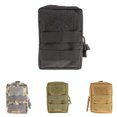 thumbnail image 3 of Riñonera de lona de nailon unisex para exteriores, bolsillos pequeños para viajeros, bolsos con cremallera para hombres y mujeres, accesorios exteriores sidaley BB6871-01, 3 of 7