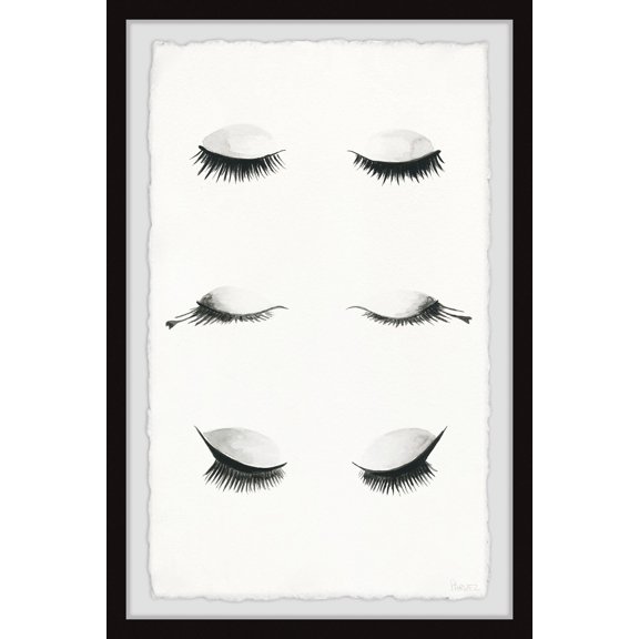 Parvez Taj Lashes Fleek Framed Wall Art