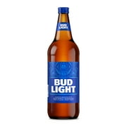 Bud Light American Light Lager Beer 32 fl oz 1 Glass Bottle 4.2% ABV