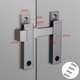 thumbnail image 5 of Gate Latch Matte Reliable 180 Degree Door 82x82mm High Quality Material, 5 of 5