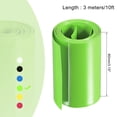 thumbnail image 2 of Unique Bargains 80mm Flat 10ft Light Green PVC Heat Shrink Tube Wraps Battery Wrap for Big Battery Pack, 2 of 5