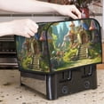 thumbnail image 7 of Pofeuu Cute Mushroom Town A Print Toaster Cover 4 Slice, Bread Dust Cover & Fingerprint Protection, Kitchen Small Appliance Covers(Toaster Cover), 7 of 7