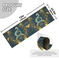 thumbnail image 5 of Yayeee Runner Rug for Bedroom 2'x6' Machine Washable Hallway Non Slip Mat, Green Celestial Serpent, 5 of 8