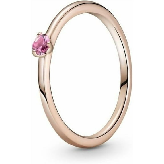 Pandora Rose Pink Solitaire Ring - 189259C03-52