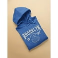 thumbnail image 3 of Brooklyn 1987 College Style Hoodie Men -Image by Shutterstock, Male Small, 3 of 4