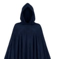 thumbnail image 5 of LEKWK Grim Reaper Costume Medieval Renaissance Hooded Cloak Vintage Gothic Witch Wizard Robe Halloween Cosplay Dark Fantasy Cloak, 5 of 5