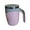 Pink, variant on Automatic Stirring Cup, Rechargeable Magnetic Coffee Mug, Stainless Steel Coffee Cup, Ideal for Office, School, Gym