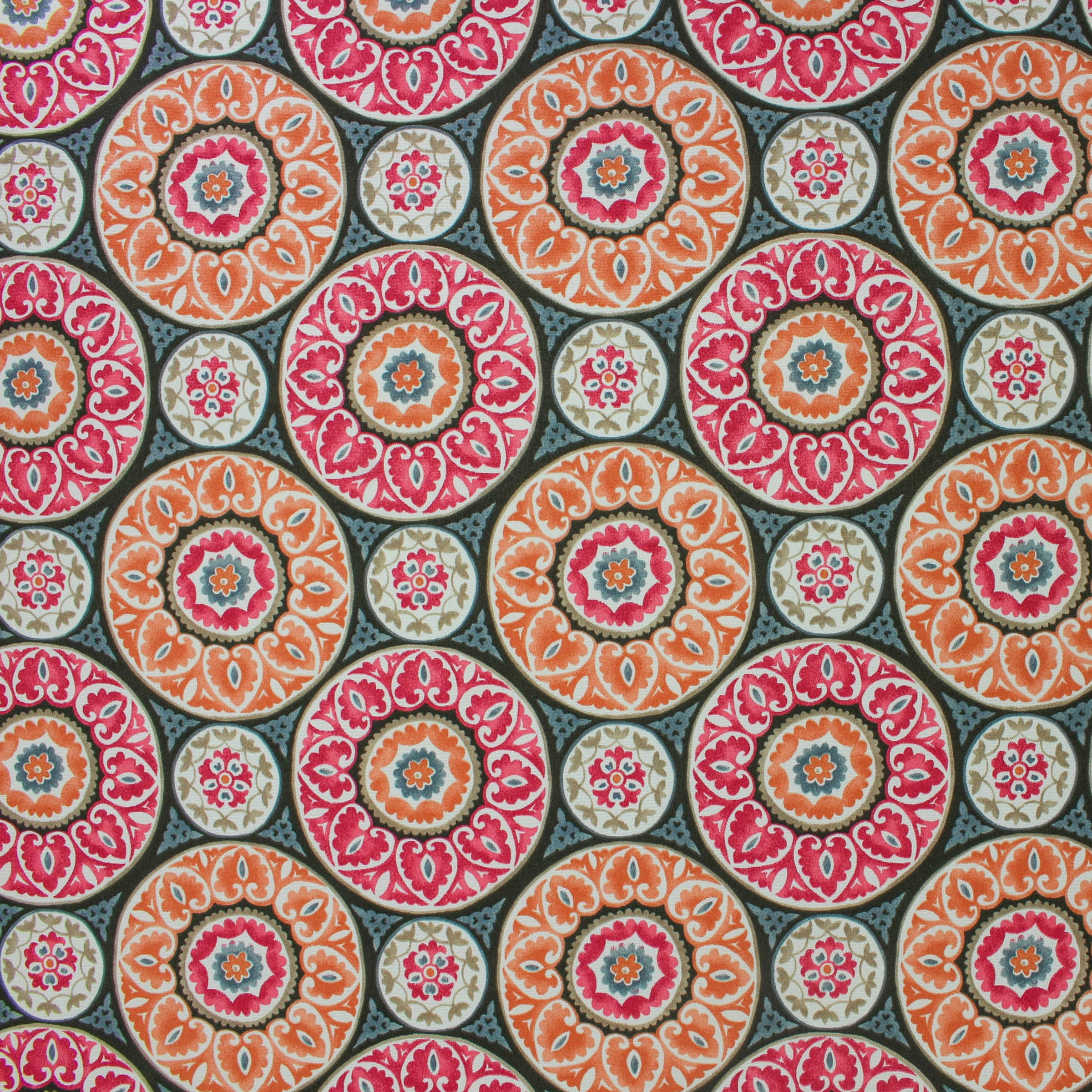 Berkshire Home 100% Polyester 54" Indoor/Outdoor Tabea Twilight Fabric, Cut by the Yard