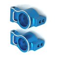 thumbnail image 2 of RC Car Upgrade Rear Wheel Cup Kit for LC RACING 1/10 Blue, 2 of 5
