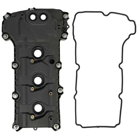 Engine Valve Cover Right Passenger Side w/Gasket for 2011-2019 Ford Explorer 2011-2012 F-150 2011 Edge Mustang Taurus Lincoln MKX 3.5L 3.7L Replaces # BR3Z6582G BR3Z-6582-C