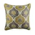 thumbnail image 1 of Funda de cojín personalizada, fundas de almohada decorativas de 35 x 35 cm (14 x 14 pulgadas), fundas de almohada, fundas de sofá de jacquard dorado y gris, almohadas de cama, estilo contemporáneo -, 1 of 5