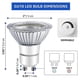 thumbnail image 2 of LED GU10-Range Hood Light Bulbs, LED Stove Appliance Light Bulb, Kitchen Light Replacement Halogen L, 2 of 5